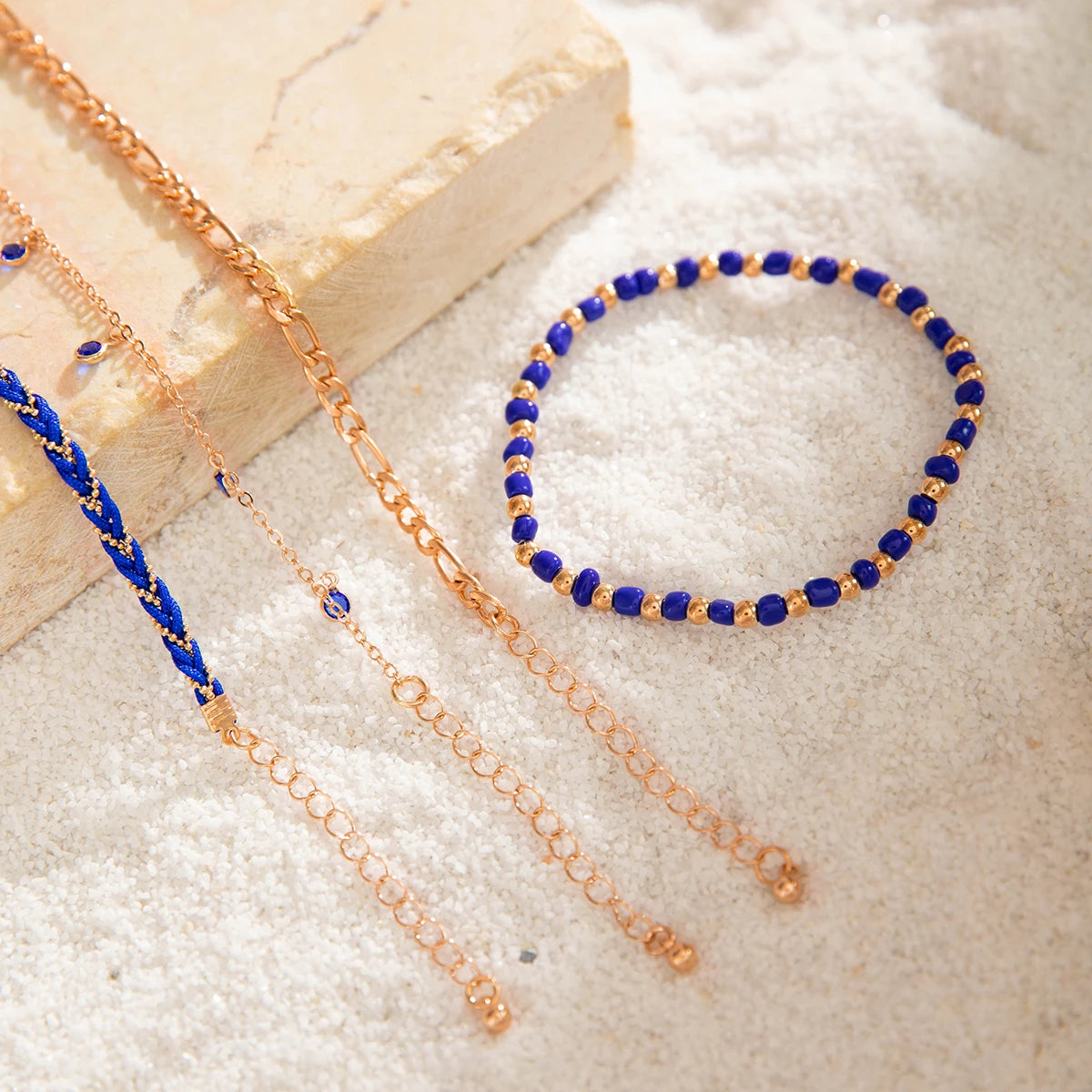 Shell Beaded Anklets
