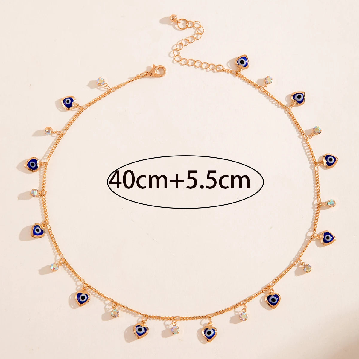 Blue Turkish Eye Necklace