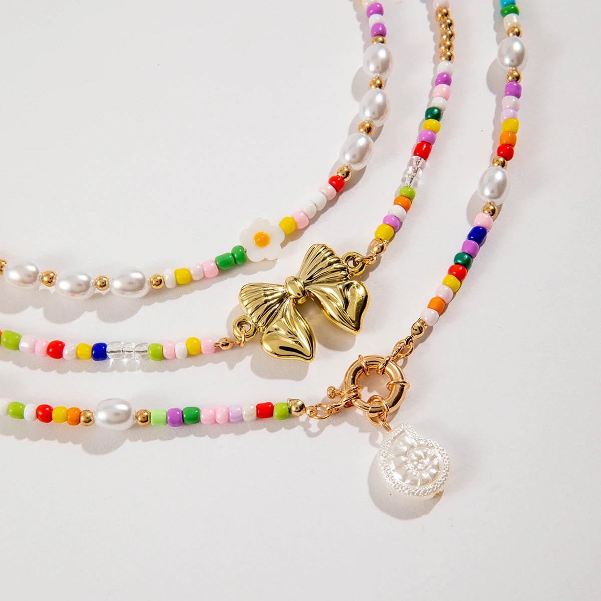 Bohemian Multi-Layer Handmade Bead Necklace