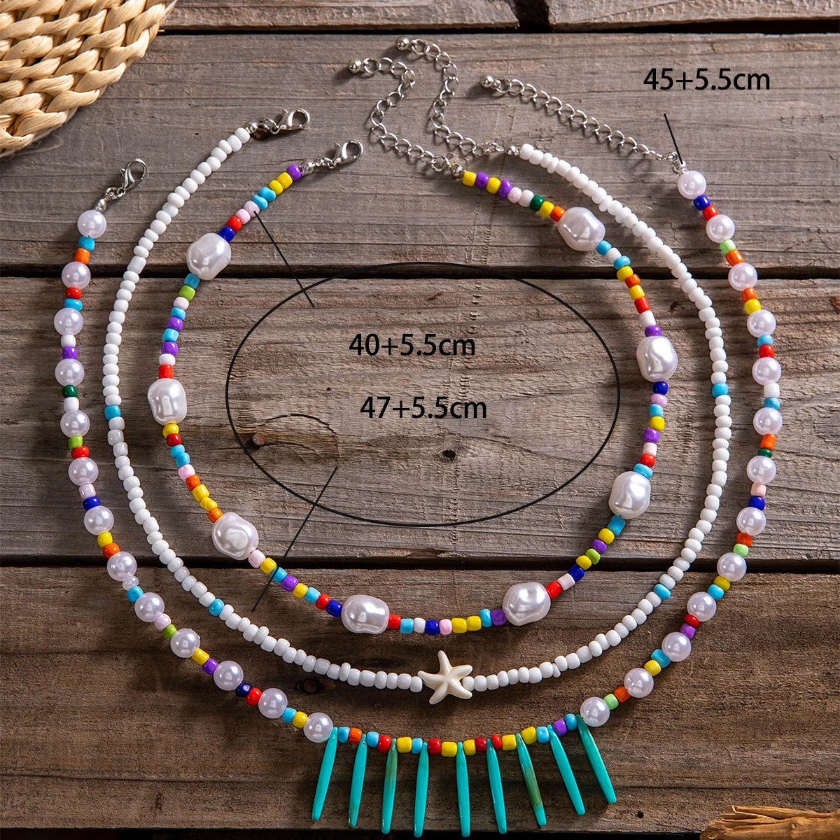 Bohemian Multi-Layer Handmade Bead Necklace