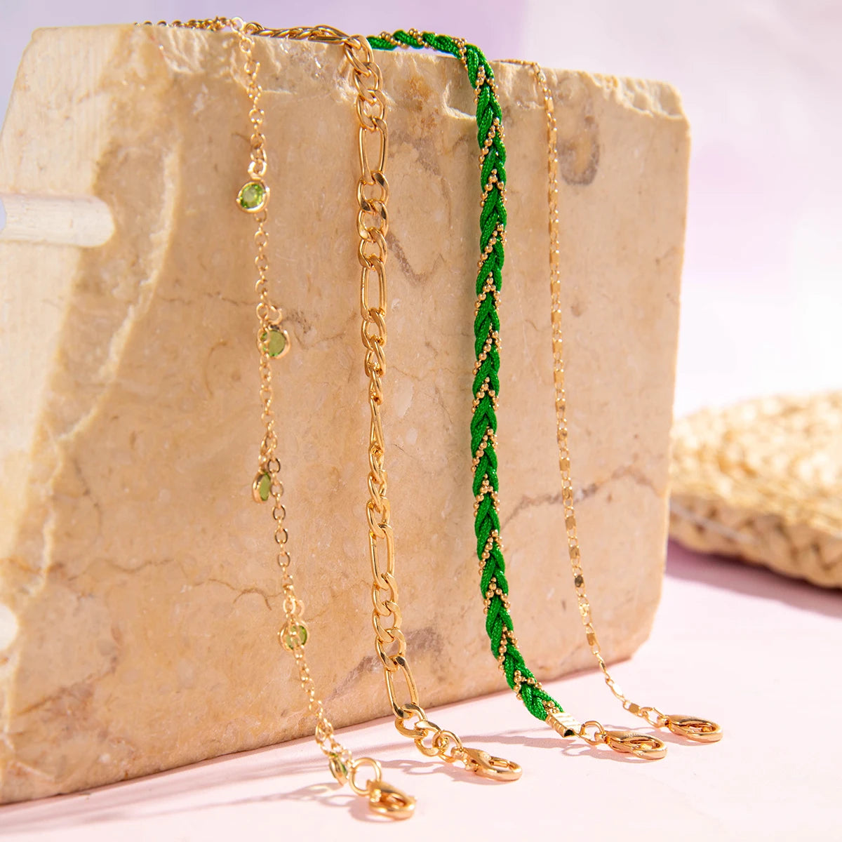Shell Beaded Anklets